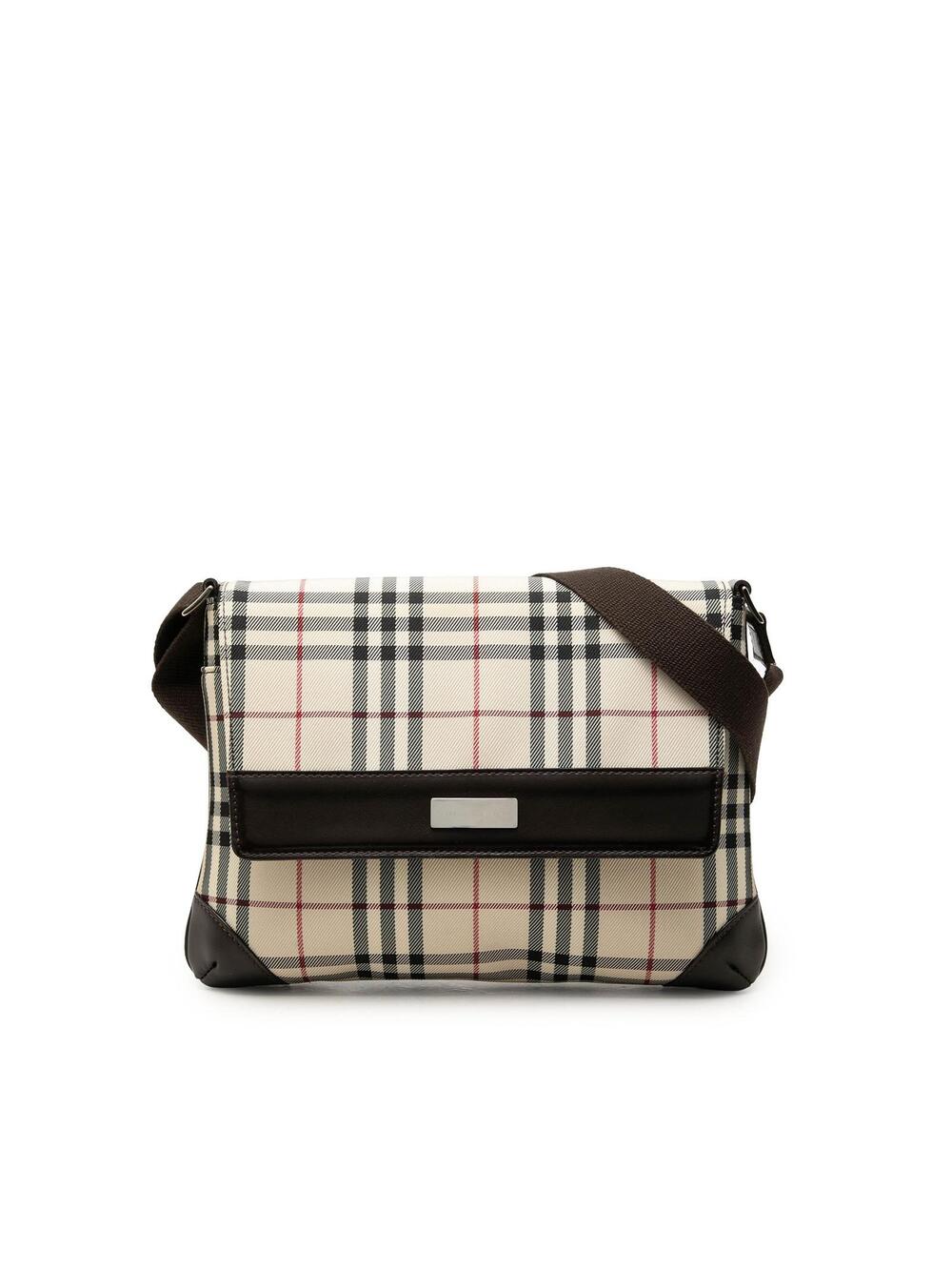 Burberry House Check Canvas Flap #360521B44B